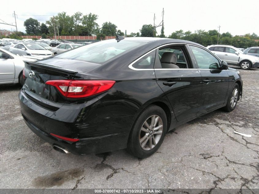 2017 HYUNDAI SONATA 2.4L - 5NPE24AF7HH529566