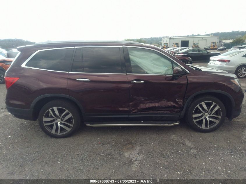 2016 HONDA PILOT TOURING - 5FNYF6H94GB110827