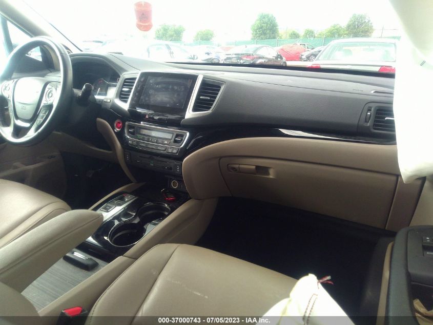 2016 HONDA PILOT TOURING - 5FNYF6H94GB110827