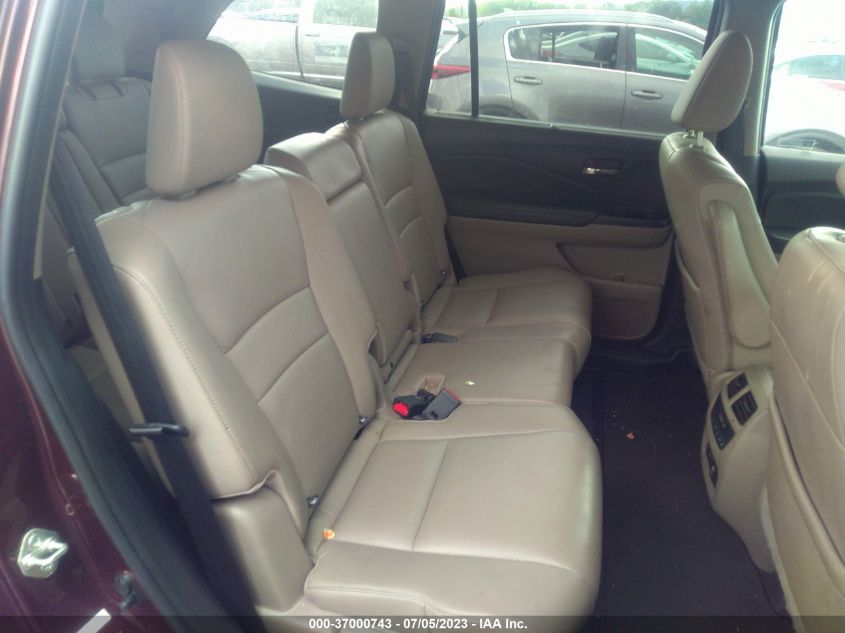 2016 HONDA PILOT TOURING - 5FNYF6H94GB110827