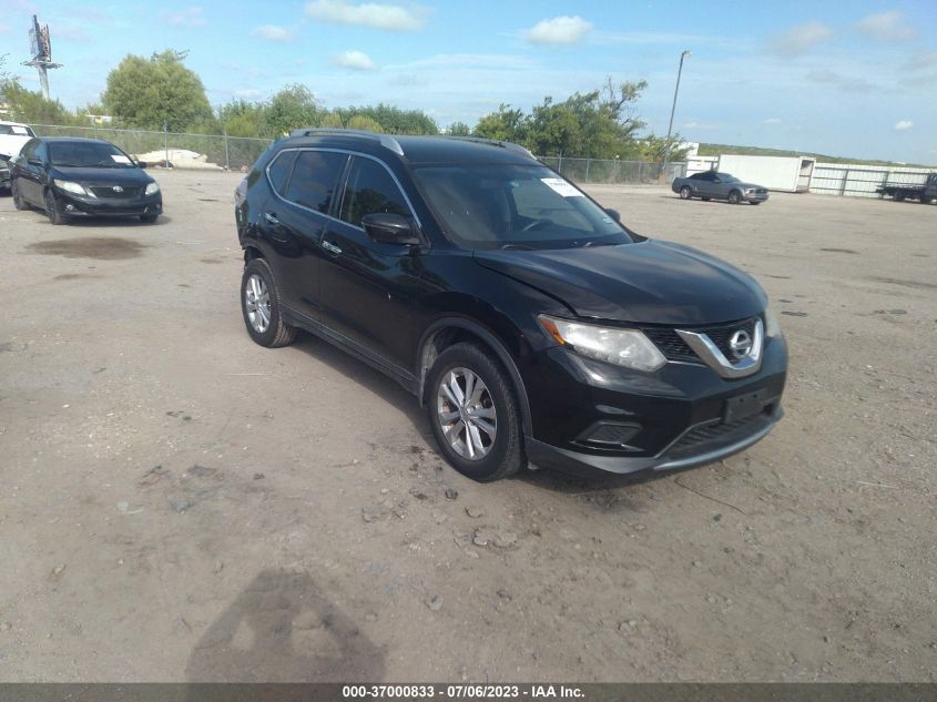 2016 NISSAN ROGUE SV - KNMAT2MT7GP613259