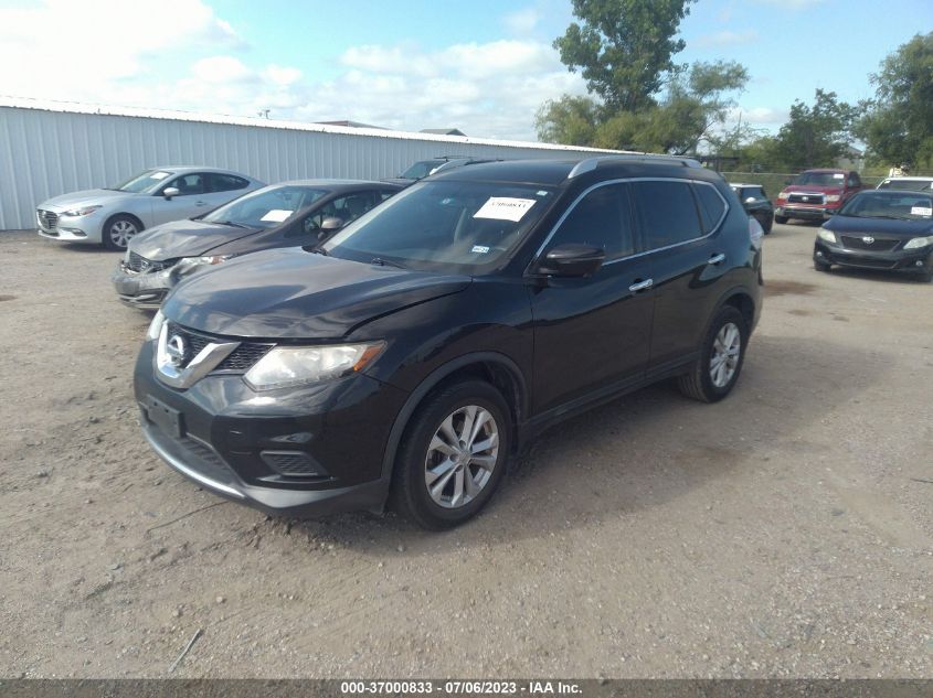 2016 NISSAN ROGUE SV - KNMAT2MT7GP613259