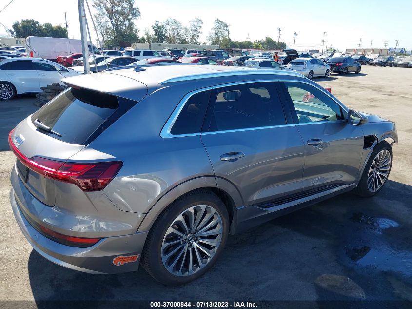 2019 AUDI E-TRON PRESTIGE WA1VAAGE6KB020703