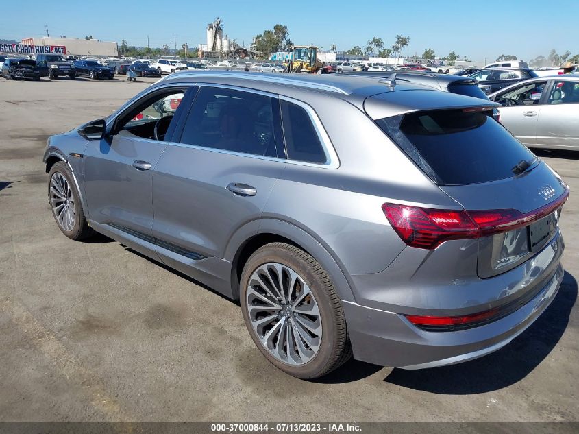 2019 AUDI E-TRON PRESTIGE WA1VAAGE6KB020703