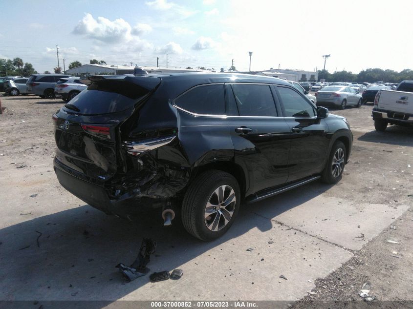 2021 TOYOTA HIGHLANDER XLE - 5TDGZRBHXMS086951