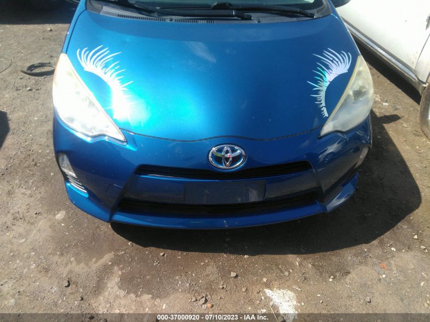 2013 TOYOTA PRIUS C ONE/TWO/THREE/FOUR - JTDKDTB34D1533913