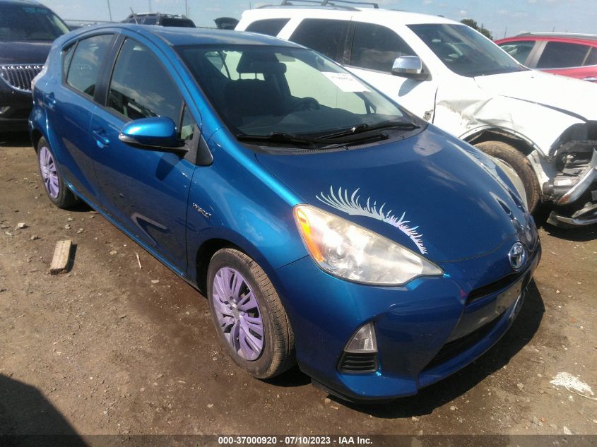 2013 TOYOTA PRIUS C ONE/TWO/THREE/FOUR - JTDKDTB34D1533913