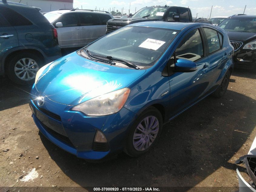 2013 TOYOTA PRIUS C ONE/TWO/THREE/FOUR - JTDKDTB34D1533913