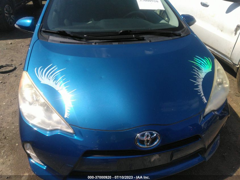 2013 TOYOTA PRIUS C ONE/TWO/THREE/FOUR - JTDKDTB34D1533913