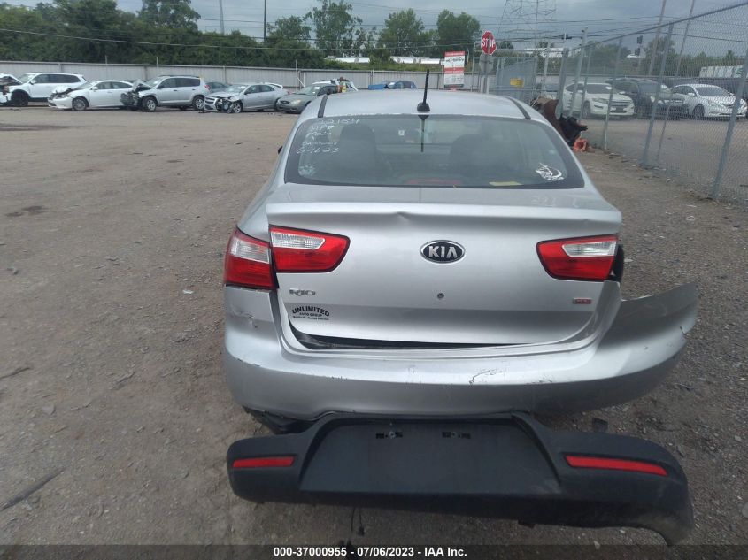 2013 KIA RIO LX - KNADM4A33D6203549