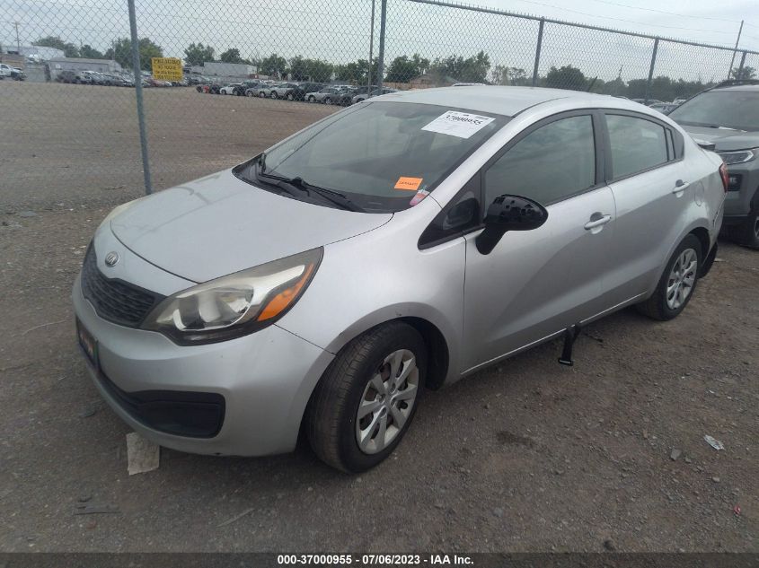 2013 KIA RIO LX - KNADM4A33D6203549
