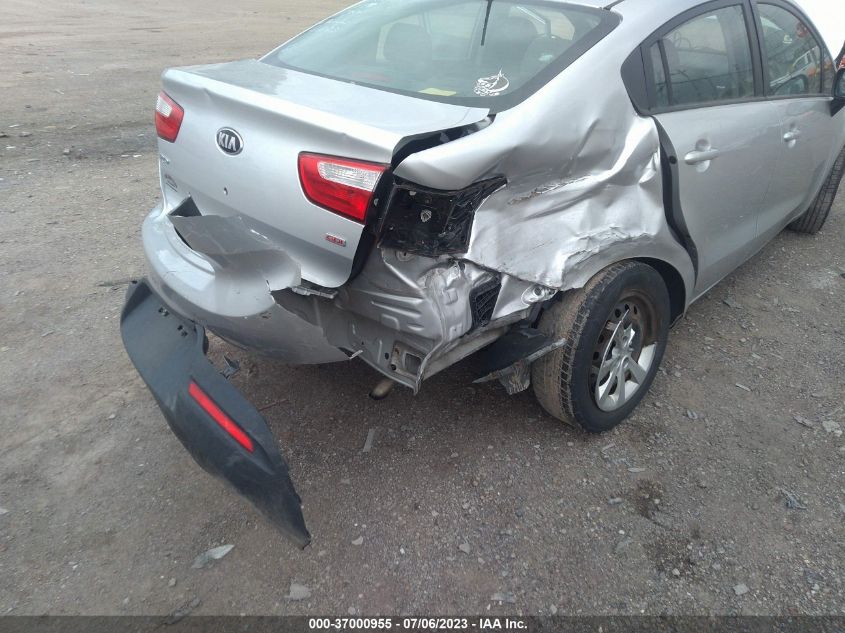 2013 KIA RIO LX - KNADM4A33D6203549