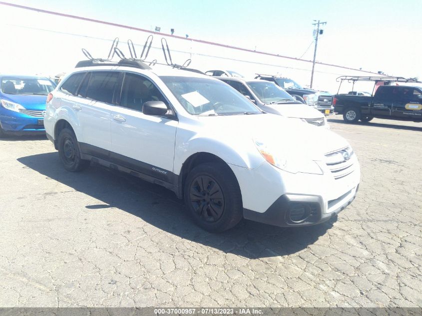 2013 SUBARU OUTBACK 2.5I - 4S4BRBAC1D3257347