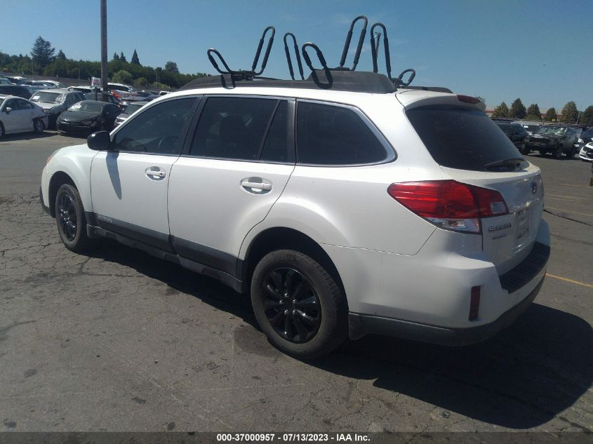 2013 SUBARU OUTBACK 2.5I - 4S4BRBAC1D3257347