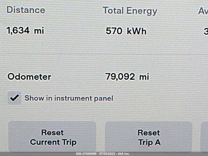 2016 TESLA MODEL X 70D/90D/75D/60D/P100D - 5YJXCBE2XGF003995