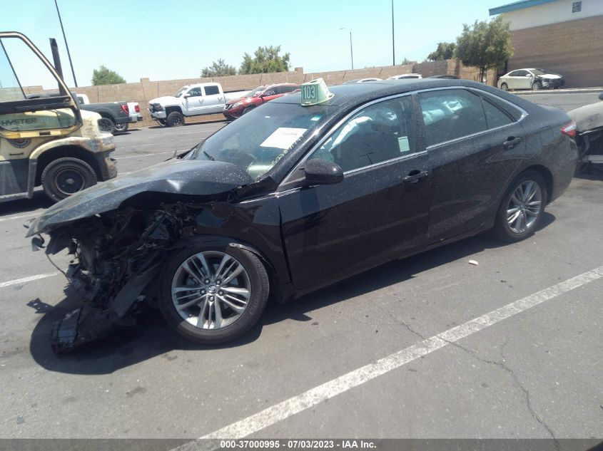 2017 TOYOTA CAMRY SE - 4T1BF1FK2HU438086