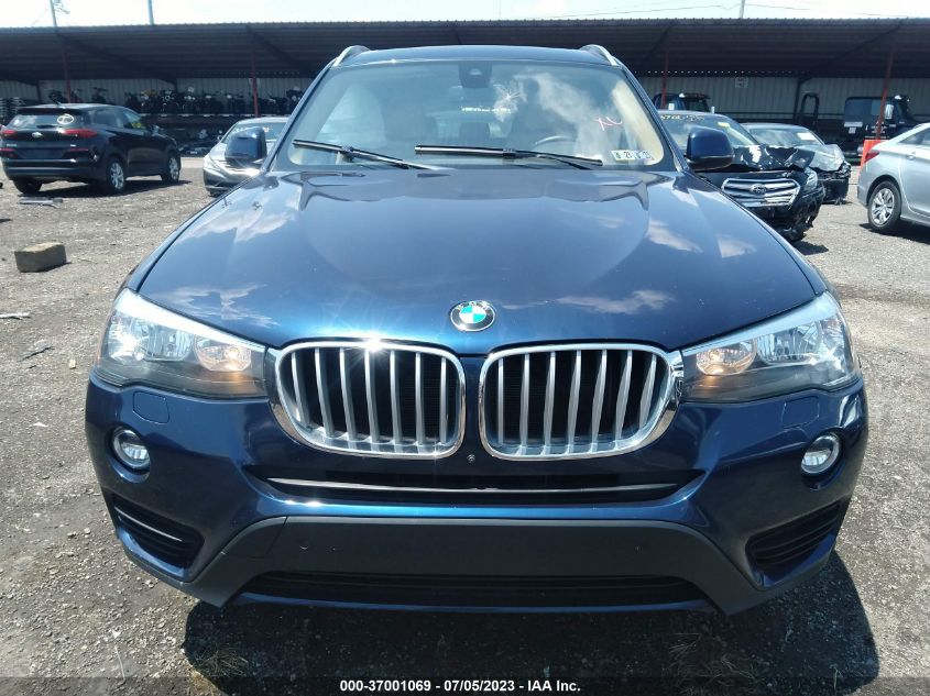 2017 BMW X3 XDRIVE28I - 5UXWX9C3XH0W76286