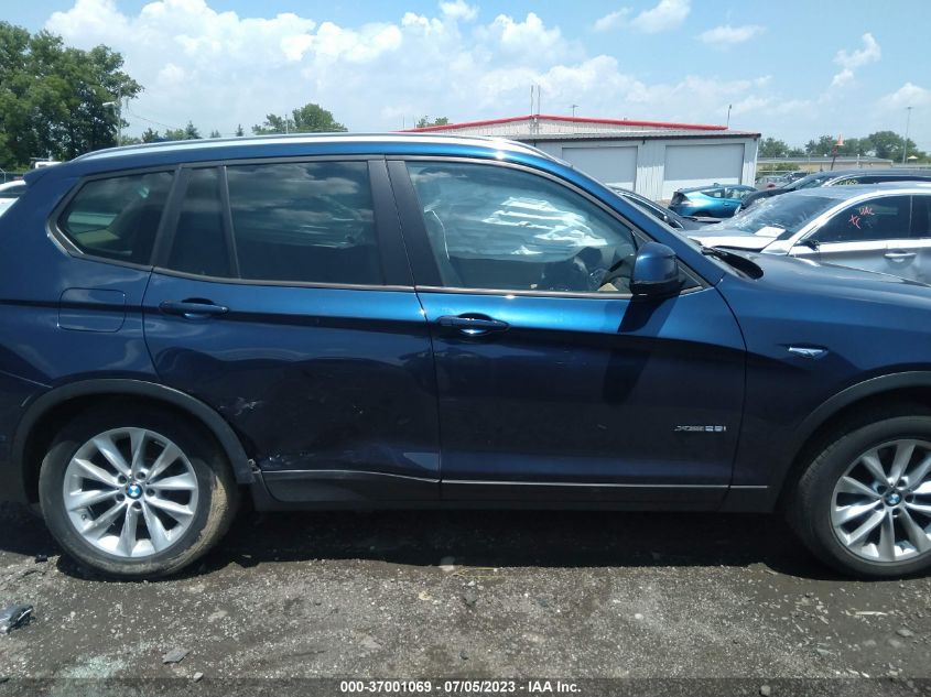 2017 BMW X3 XDRIVE28I - 5UXWX9C3XH0W76286