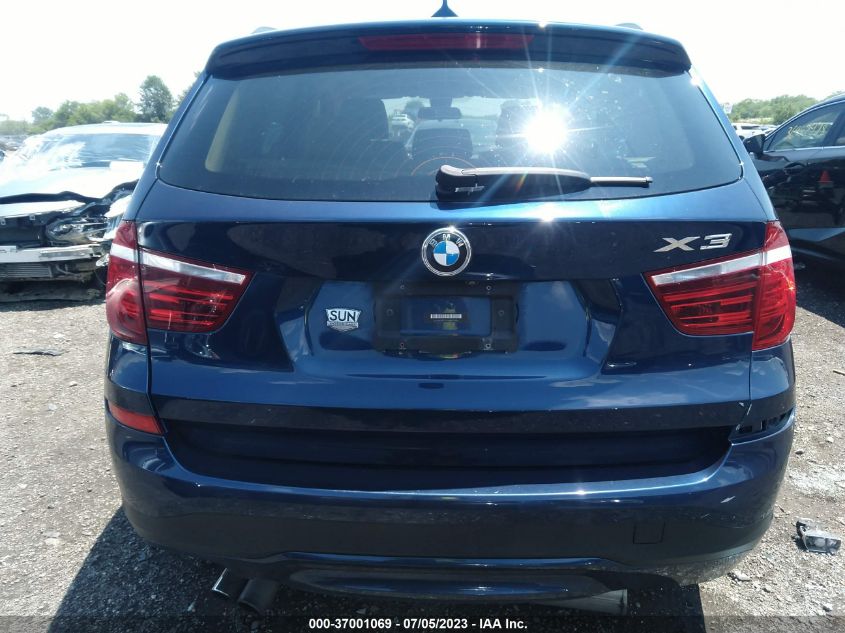 2017 BMW X3 XDRIVE28I - 5UXWX9C3XH0W76286