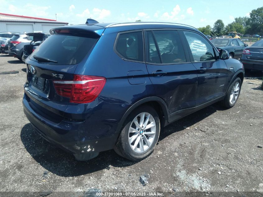 2017 BMW X3 XDRIVE28I - 5UXWX9C3XH0W76286