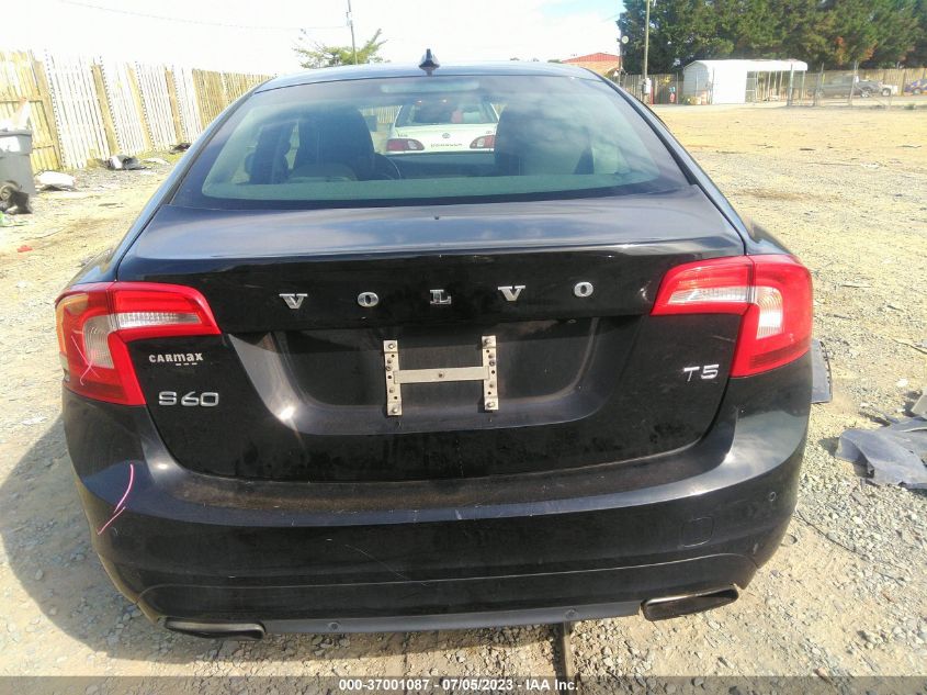 2015 VOLVO S60 T5 DRIVE-E PREMIER - YV126MFK9F1361098