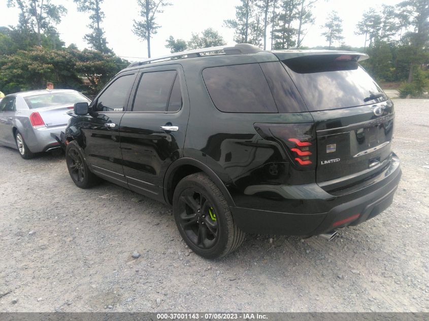 2013 FORD EXPLORER LIMITED - 1FM5K7F89DGC93623