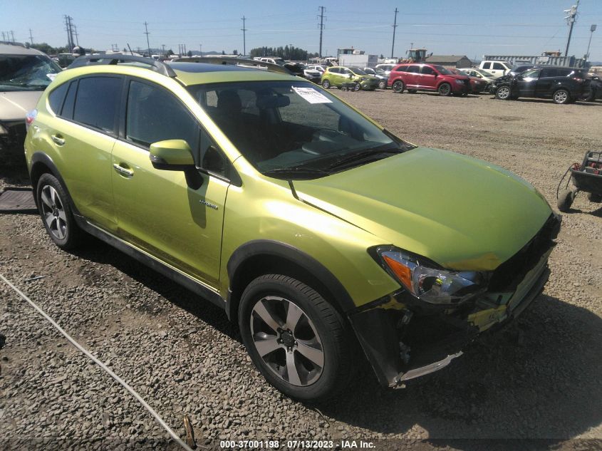 2014 SUBARU XV CROSSTREK HYBRID TOURING - JF2GPBKC8EH291368