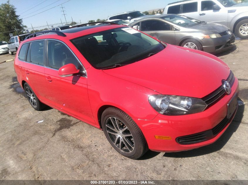 2013 VOLKSWAGEN JETTA SPORTWAGEN TDI W/SUNROOF - 3VWML7AJ7DM673070