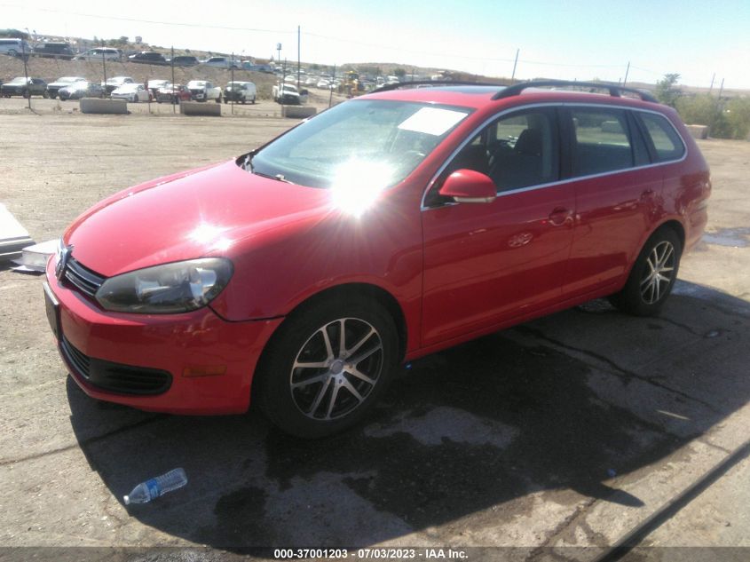 2013 VOLKSWAGEN JETTA SPORTWAGEN TDI W/SUNROOF - 3VWML7AJ7DM673070