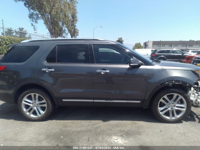 2017 FORD EXPLORER LIMITED - 1FM5K7FH1HGB79590