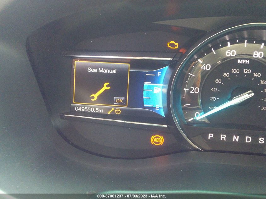 2017 FORD EXPLORER LIMITED - 1FM5K7FH1HGB79590