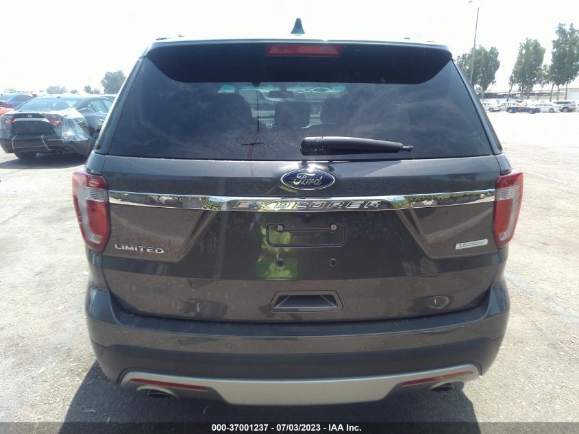 2017 FORD EXPLORER LIMITED - 1FM5K7FH1HGB79590