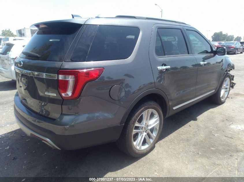 2017 FORD EXPLORER LIMITED - 1FM5K7FH1HGB79590