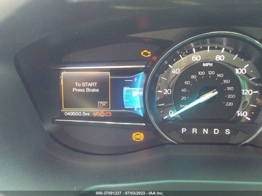 2017 FORD EXPLORER LIMITED - 1FM5K7FH1HGB79590