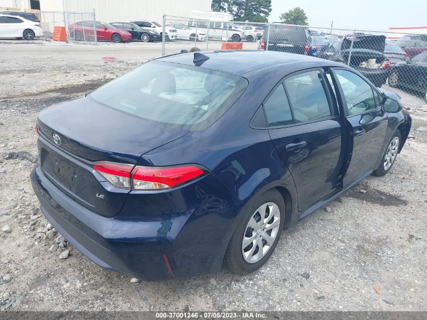 2022 TOYOTA COROLLA LE - 5YFEPMAEXNP360747