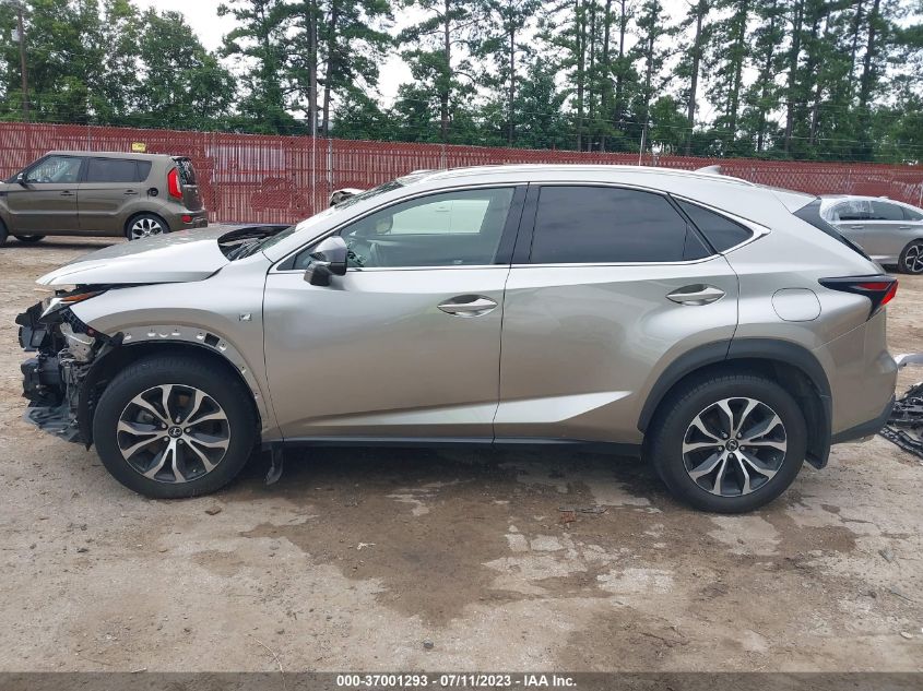 2017 LEXUS NX NX TURBO - JTJBARBZ9H2098030