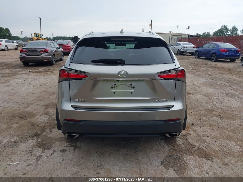 2017 LEXUS NX NX TURBO - JTJBARBZ9H2098030