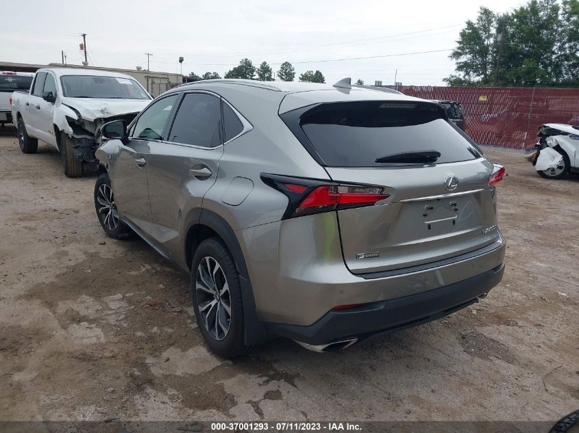 2017 LEXUS NX NX TURBO - JTJBARBZ9H2098030