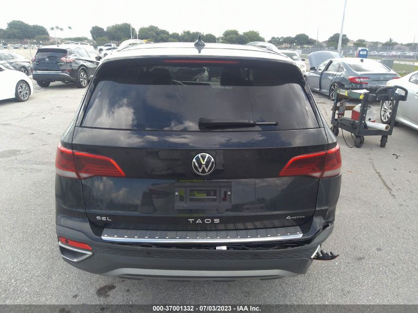 2022 VOLKSWAGEN TAOS SEL - 3VV2X7B21NM090941