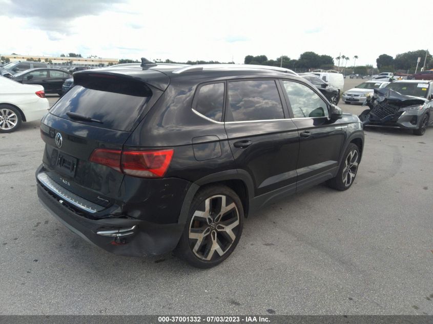2022 VOLKSWAGEN TAOS SEL - 3VV2X7B21NM090941