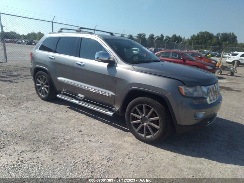 2013 JEEP GRAND CHEROKEE OVERLAND SUMMIT - 1C4RJFCG7DC566077