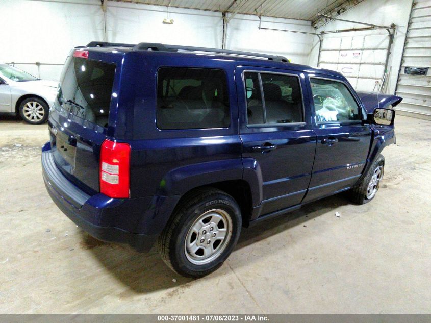 2013 JEEP PATRIOT SPORT - 1C4NJRBB2DD212127