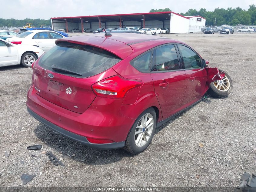 2015 FORD FOCUS SE - 1FADP3K28FL354925