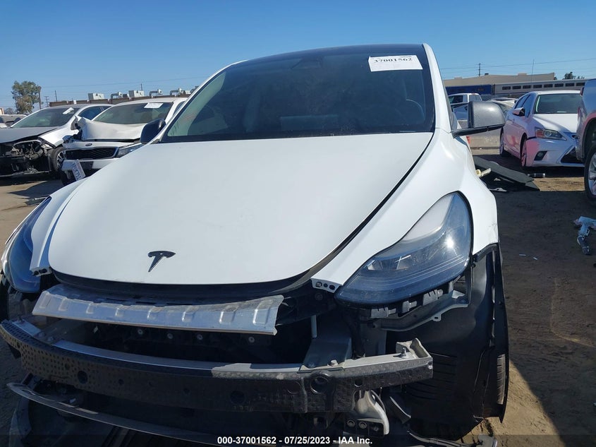 VIN 7SAYGDEF7NF495330 2022 TESLA MODEL Y PERFORMANCE