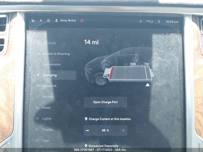 2016 TESLA MODEL X 70D/90D/75D/60D/P100D - 5YJXCBE29GF018150