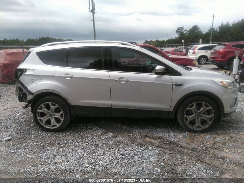 2017 FORD ESCAPE TITANIUM - 1FMCU0J93HUC37421