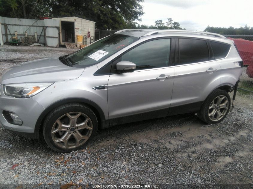 2017 FORD ESCAPE TITANIUM - 1FMCU0J93HUC37421