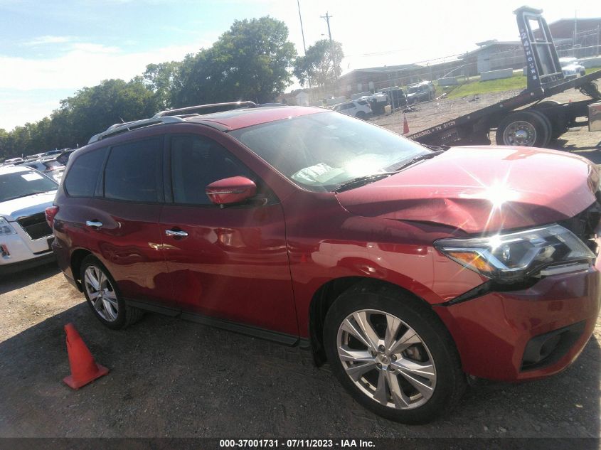 2018 NISSAN PATHFINDER SL - 5N1DR2MN0JC678493