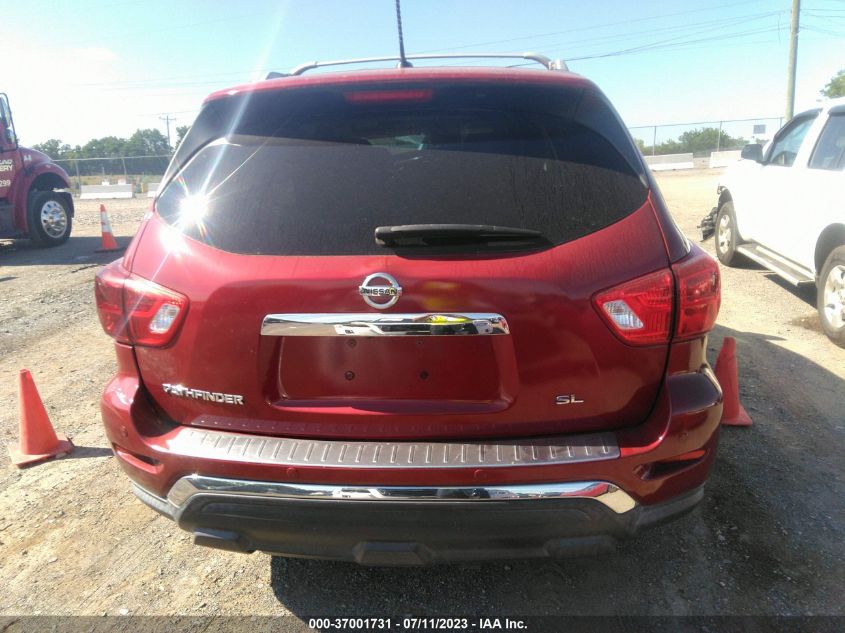 2018 NISSAN PATHFINDER SL - 5N1DR2MN0JC678493