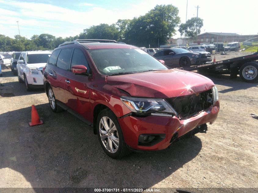 2018 NISSAN PATHFINDER SL - 5N1DR2MN0JC678493